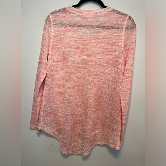 Sundance Pink Light Weight Sweater Women’s Size S Asymmetrical Hem - Picture 7 of 9